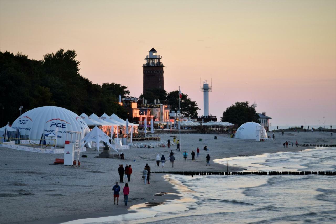 Polanki Be Happy Apartman Kołobrzeg Kültér fotó